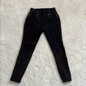 Michael kors Black Dress Pants/leggings with Gold Accents